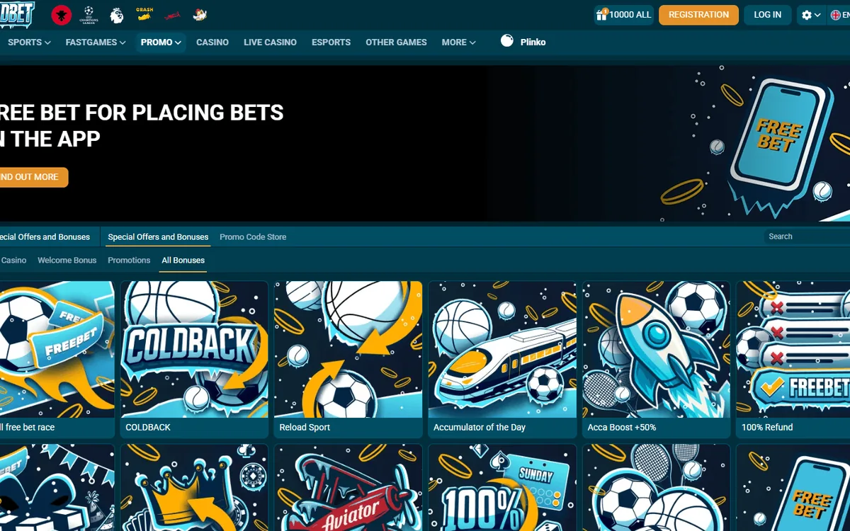 Бонусы Cold Bet